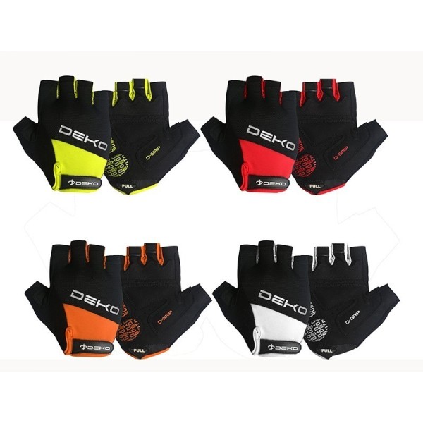 Guanti ciclismo Deko Sports NET vari colori Taglie L-XL