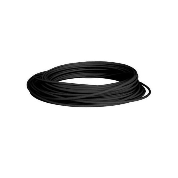 Guaina Standard filo piatto Ø 5 mm x 50 mt NERO opaco