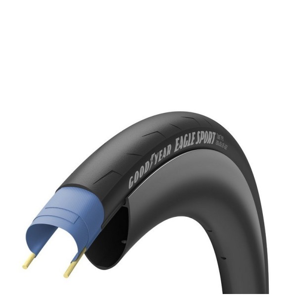 Copertone Goodyear 700x28 EAGLE SPORT Pieghevole Nero