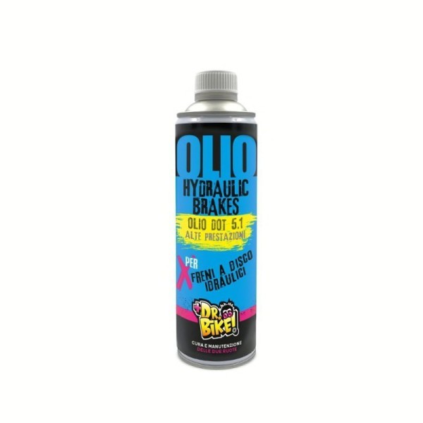 DR BIKE Olio Freni SINTETICO DOT.5.1 da 500ml