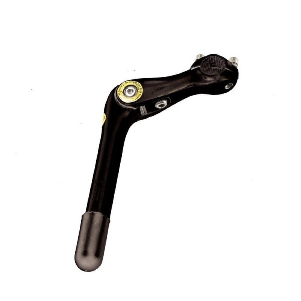 Piantone Manubrio ø25,4mm alluminio regolabile NERO