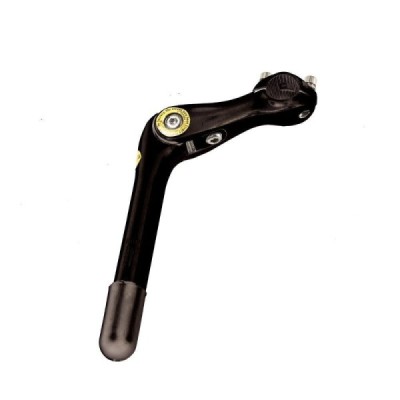 Piantone Manubrio ø22,2mm alluminio regolabile NERO Piantone Manubrio ø22,2mm alluminio regolabile NERO
