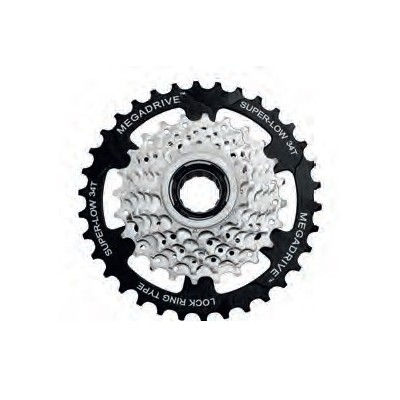 Ruota Libera a filetto 7v MEGADRIVE SunRace Ruota Libera a filetto 7v MEGADRIVE SunRace