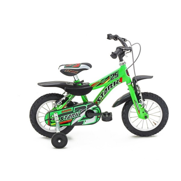 Bici 14" STARK verde/lucido BRERA