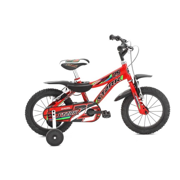 Bici 14" Bambino STARK rosso/lucido BRERA
