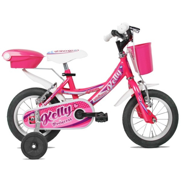 Bici 12" KELLY Princess fragola/lucido BRERA
