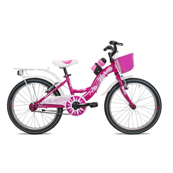 Bici 14" FLORA ciclamino/lucido BRERA