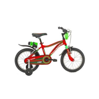 Bici 16" THUNDER rosso-nero/lucido BRERA