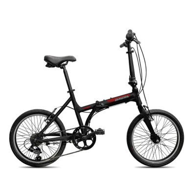 Bici da Barca Pieghevole 20" TWIST nero/lucido BRERA