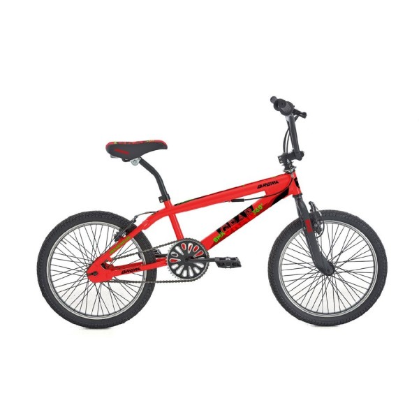 Bici Bmx 20" GRAB 360° rosso/lucido BRERA