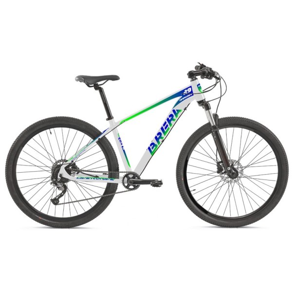 Bici Uomo MTB 29" OVERDRIVE cambio 12v. alluminio bianco-blu/opaco BRERA