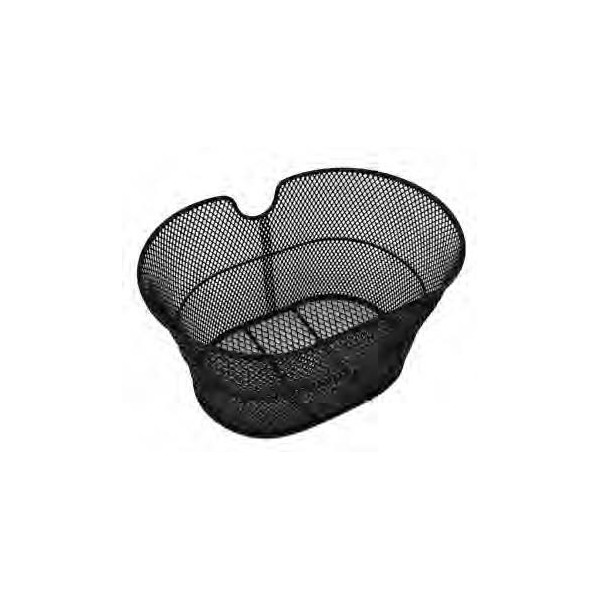 Cestino bici Anteriore Senza ganci bici 24" NERO