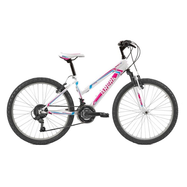 Bici Donna MTB 26" INFINITY 18v. bianco-ciclamino/lucido BRERA