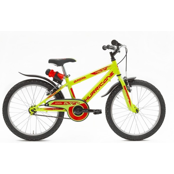 Bici 20" Bambino HURRICANE 1v. giallo/lucido BRERA