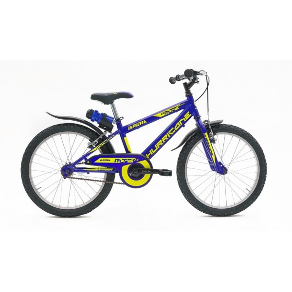 Bici 20" HURRICANE 1v. blu/lucido BRERA