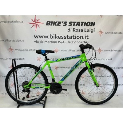 Bici uomo MTB 24" WOLF 18v verde/blu ERRERRE