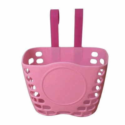 Cestino Bici Bimba in Plastica Colore Rosa MvTek - 1