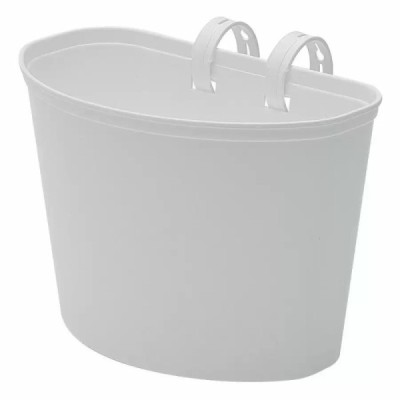 Cestino Plastica bici Bimba BIANCO - 1