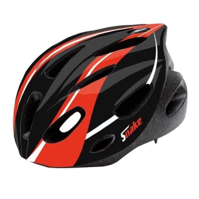 Casco Bici snake 2 nero/rosso 53-56 mm MvTek Casco Bici snake 2 nero/rosso 53-56 mm MvTek