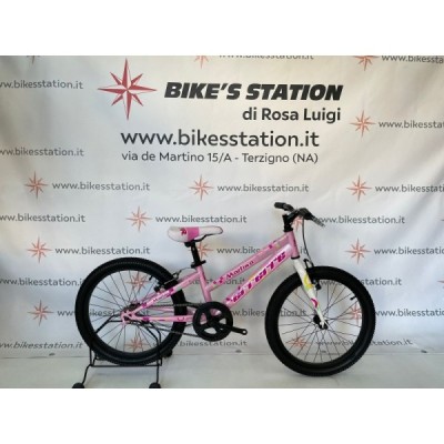 Bici 20" Bambina MARTINA 1v rosa/bianca ERRERRE Bici 20" Bambina MARTINA 1v rosa/bianca ERRERRE