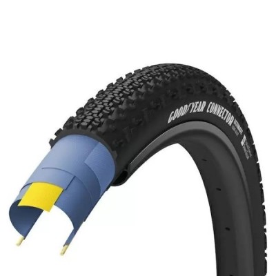 Copertone Connector Ultimate 700x40c 120TPI Tubeless Ready Nero