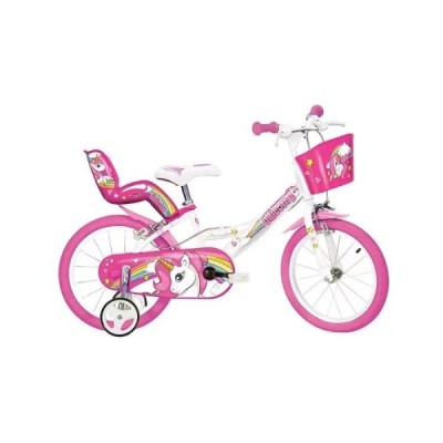 Bici 14" Unicorn bimba Dino Bikes Bici 14" Unicorn bimba Dino Bikes