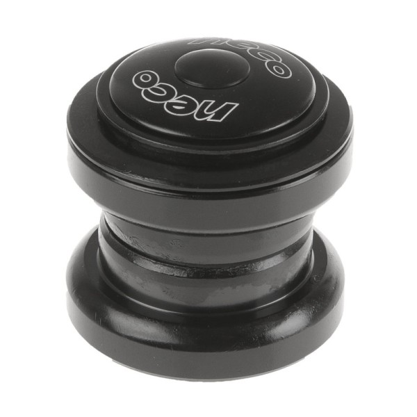 Serie sterzo 1/8 A-HEAD SET Neco Nera in Acciaio su sfera