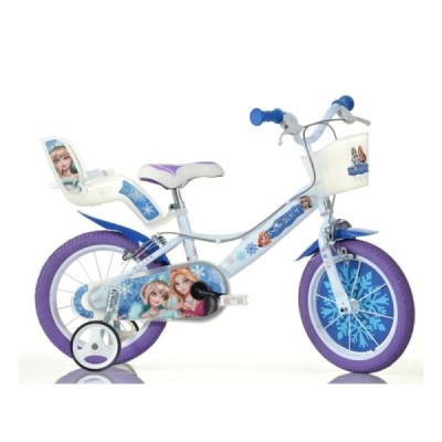 Bici 14" Snow Queen bimba Dino Bikes Bici 14" Snow Queen bimba Dino Bikes