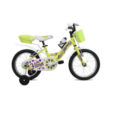 Bici 14" FLORA gialla BRERA