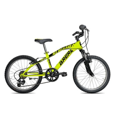 Bici 20" REACTION 6v giallo/lucido BRERA