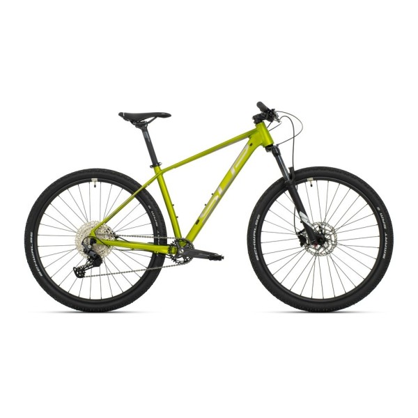 Superior Bici MTB Hardtrail XC 899 '22 Lime Opaco Met/Argento Cromato Taglia S