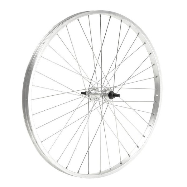 Ruota Bici Posteriore 26 X 1.3/8 OLANDA Acciaio/Alluminio Serraggio con dado MvTek