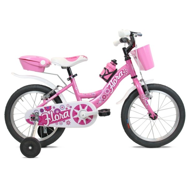 Bici 20" FLORA Senza Cambio rosa/lucido BRERA