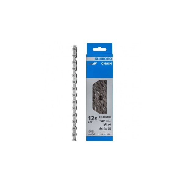 Catena 126 Maglie piu' QuickLink CN-M6100 12 velocità SHIMANO