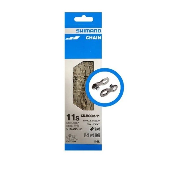 Catena 116 maglie CN-HG601 11 vel. piu' QuickLink SHIMANO