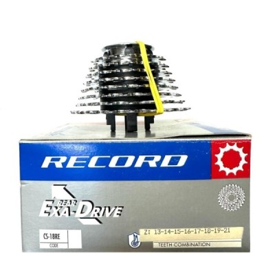 Campagnolo Cassetta Record Exa Drive 8s 13-21 CS-18RE Vintage NOS-NIB