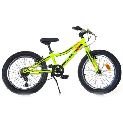 Bici 20'' Plus Bambino 6 velocità gialla AURELIA