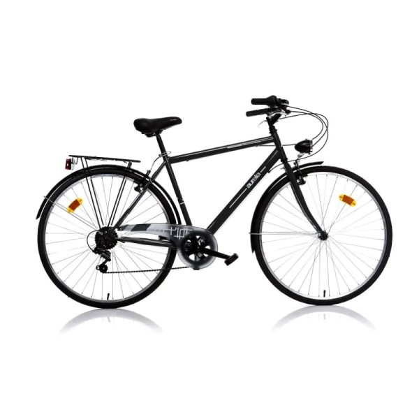 Bici 28" Uomo Trekking 6v Colore Nero Mod 728 AURELIA