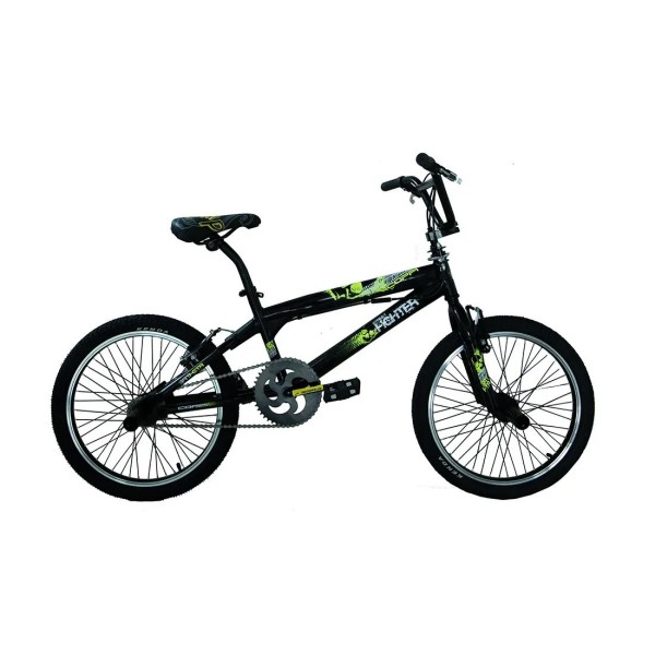 Bici BMX 20'' Fighter Colore Nero Giallo COPPI
