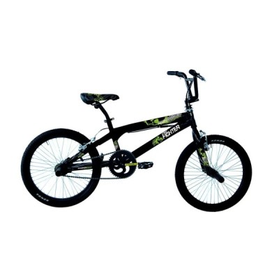 Bici BMX 20'' Fighter Colore Nero Verde COPPI
