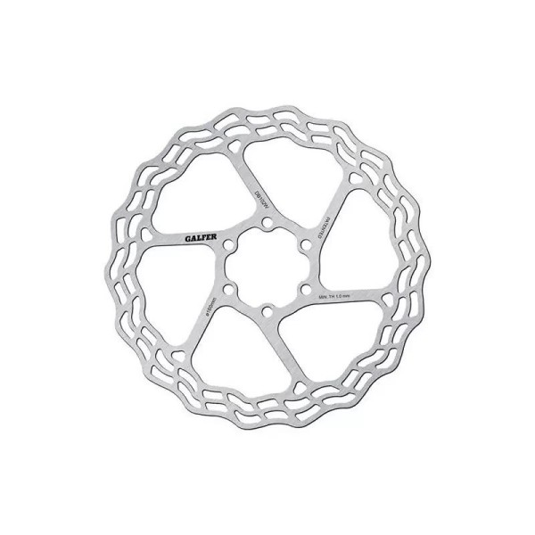 Disco freno DB102W Wave 160mm 6-fori Silver GALFER