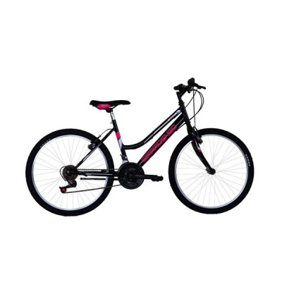 Bici 24'' Uomo Mtb Hector 21 velocità Forcella Ammortizzata BLACK Legnano
