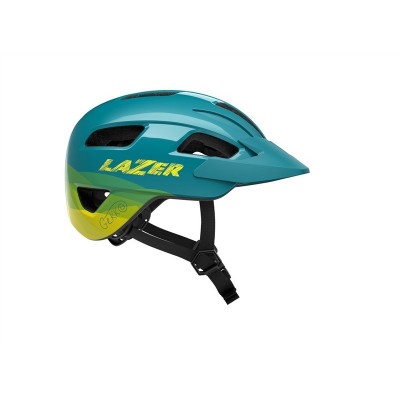 LAZER Casco Gekko Bambino 50-56cm Giallo Blu LAZER Casco Gekko Bambino 50-56cm Giallo Blu