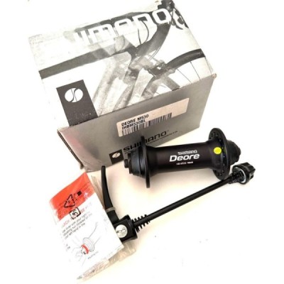 Mozzo Deore Anteriore HB-M530 32 Fori Nero Vintage SHIMANO Mozzo Deore Anteriore HB-M530 32 Fori Nero Vintage SHIMANO