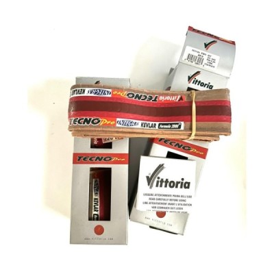 Vittoria Copertone Tecno Pro 28'' Corsa 700x20 Red Vintage Vittoria Copertone Tecno Pro 28'' Corsa 700x20 Red Vintage
