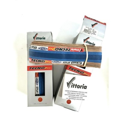 Vittoria Copertone Tecno Pro 28'' Corsa 700x20 Blu Vintage Vittoria Copertone Tecno Pro 28'' Corsa 700x20 Blu Vintage