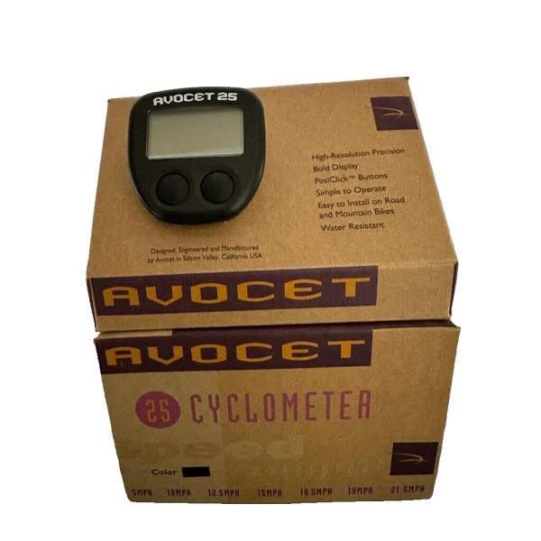 Ciclocomputer Vintage Avocet 25 Black