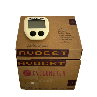 Ciclocomputer Vintage Avocet 25 White Ciclocomputer Vintage Avocet 25 White