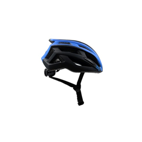 Casco Bici City Double Con luce Posteriore Black/blue 54-58cm 3AT