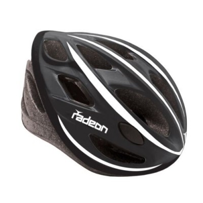 Casco Bici Radeon nero/bianco 58-61mm MvTek Casco Bici Radeon nero/bianco 58-61mm MvTek